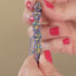 Cobalt Eclipse | Unicorn Hematite Skulls x Blue GloWeave | Macrame Bracelet